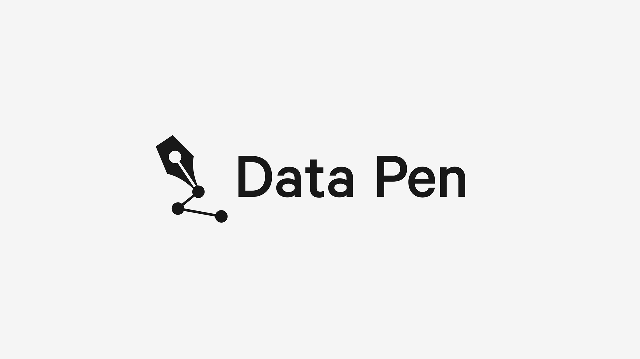Data Pen identity design.